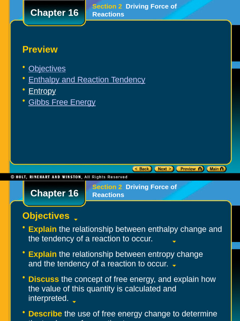 G12 Chemistry+SAT Week+3 Quarter+1 Sec.+16.2 | PDF | Gibbs Free Energy ...