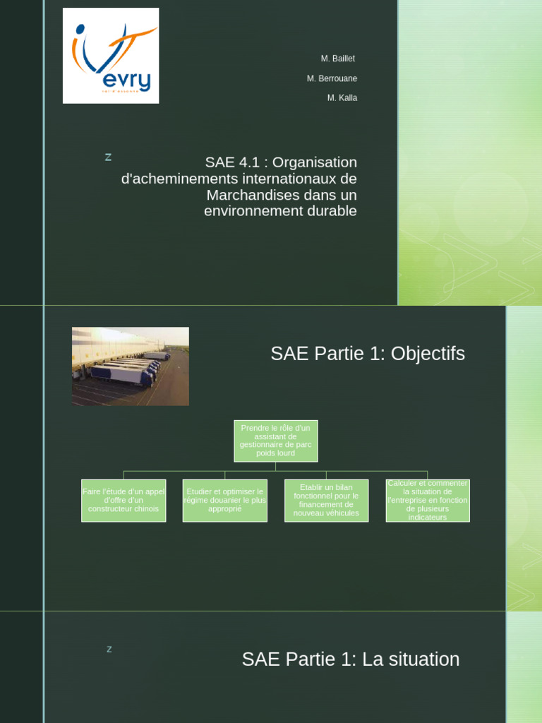 SAE 4 Douane Et Gestion | PDF | Investir | Véhicules terrestres