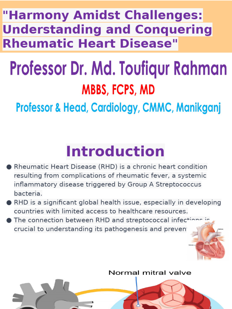 Rheumatic Heart Disease | PDF | Atrium (Heart) | Heart Valve