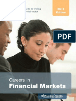 2012 - Careers in Financial Markets - Efinancial