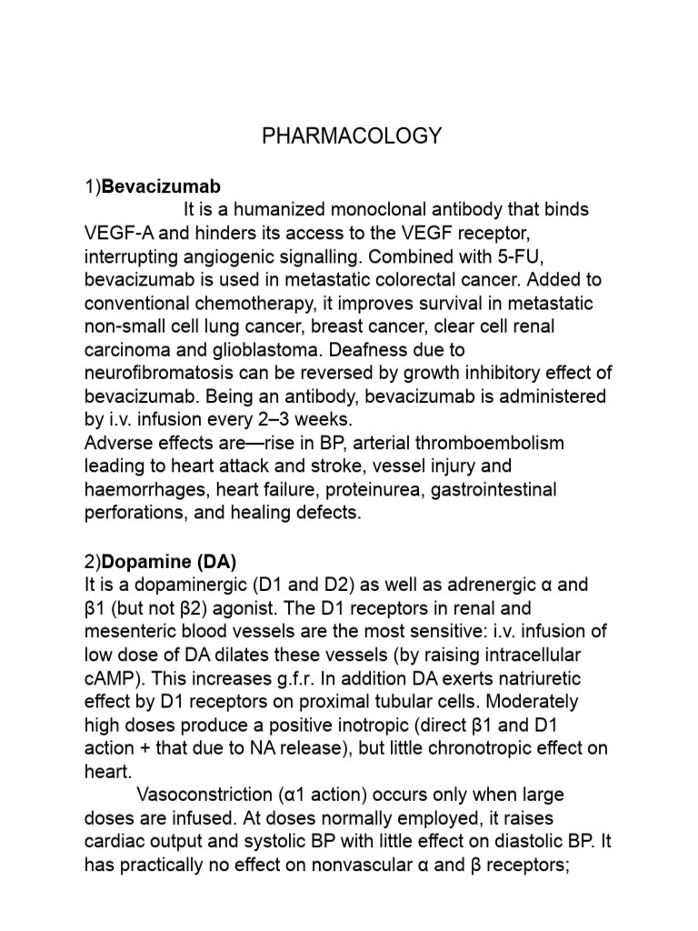 Pharmacology of Key Anticancer Drugs | PDF | Nonsteroidal Anti ...