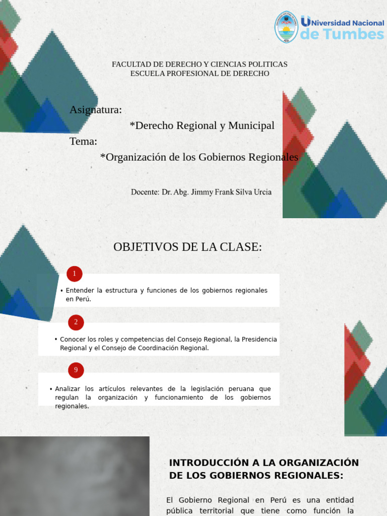 Organización de Gobiernos Regionales en Perú | PDF | Gobierno ...