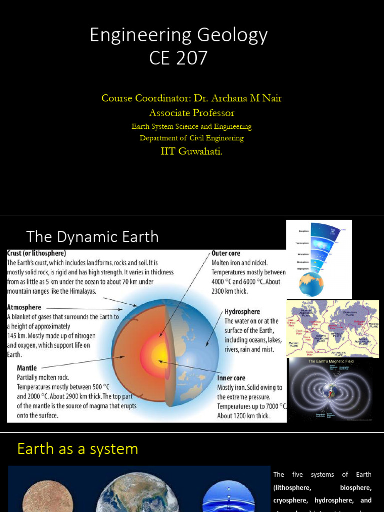 Lecture 2 - CE207 - 2022 - Earth - System | PDF | Earth Sciences ...