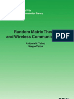 Random Matrix Theory and Wireless Comm