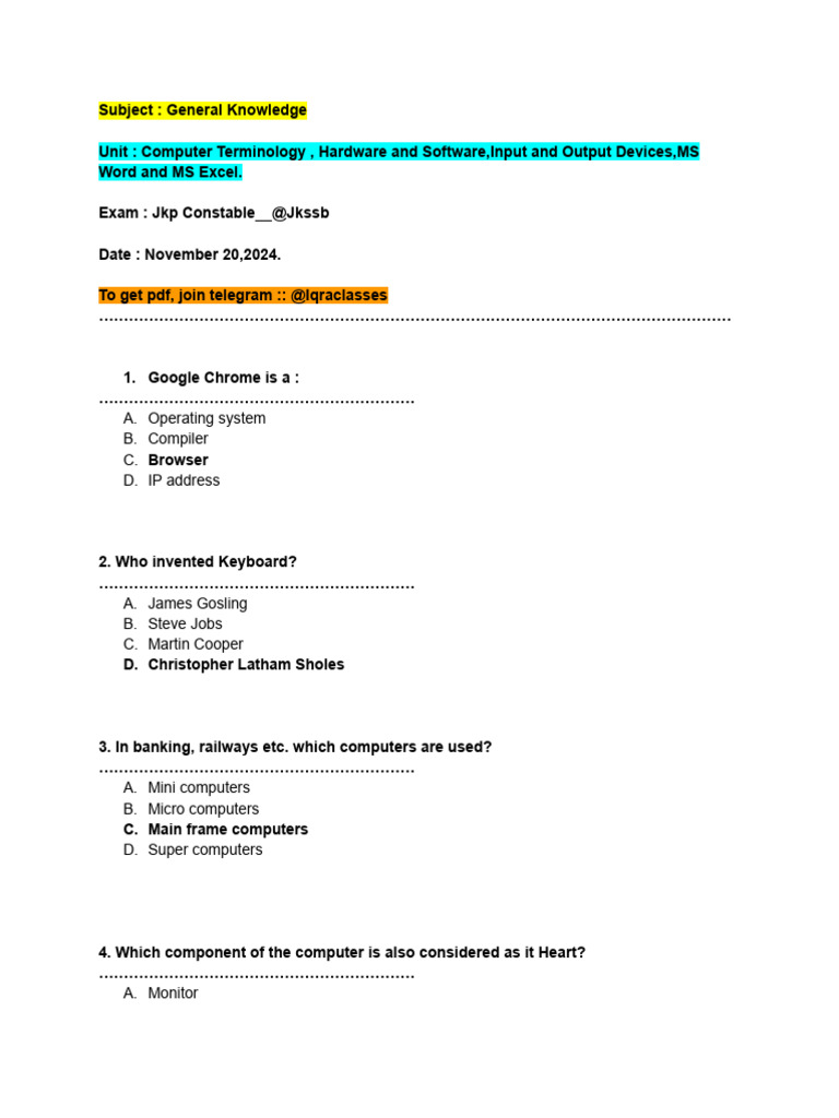 Computer JKP Constable - 241122 - 094358 | PDF | Computing | Computer ...