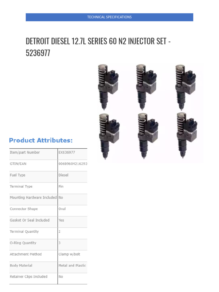Technical Sheet DDD | PDF
