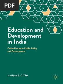 Jandhyala B.G. Tilak - Education and Development in India_ Critical Issues in Public Policy and Development-Springer Singapore_Palgrave Macmillan (2018)