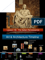 Lesson 1B: The Italian Renaissance