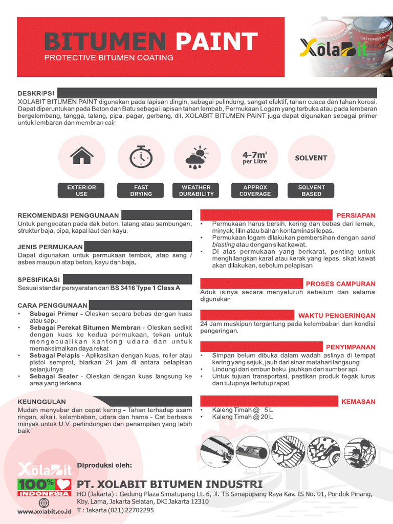 Xolabit Bitumen Paint | PDF
