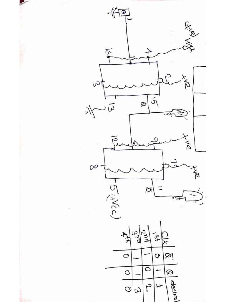 2 Bit Asynchronous Counter | PDF