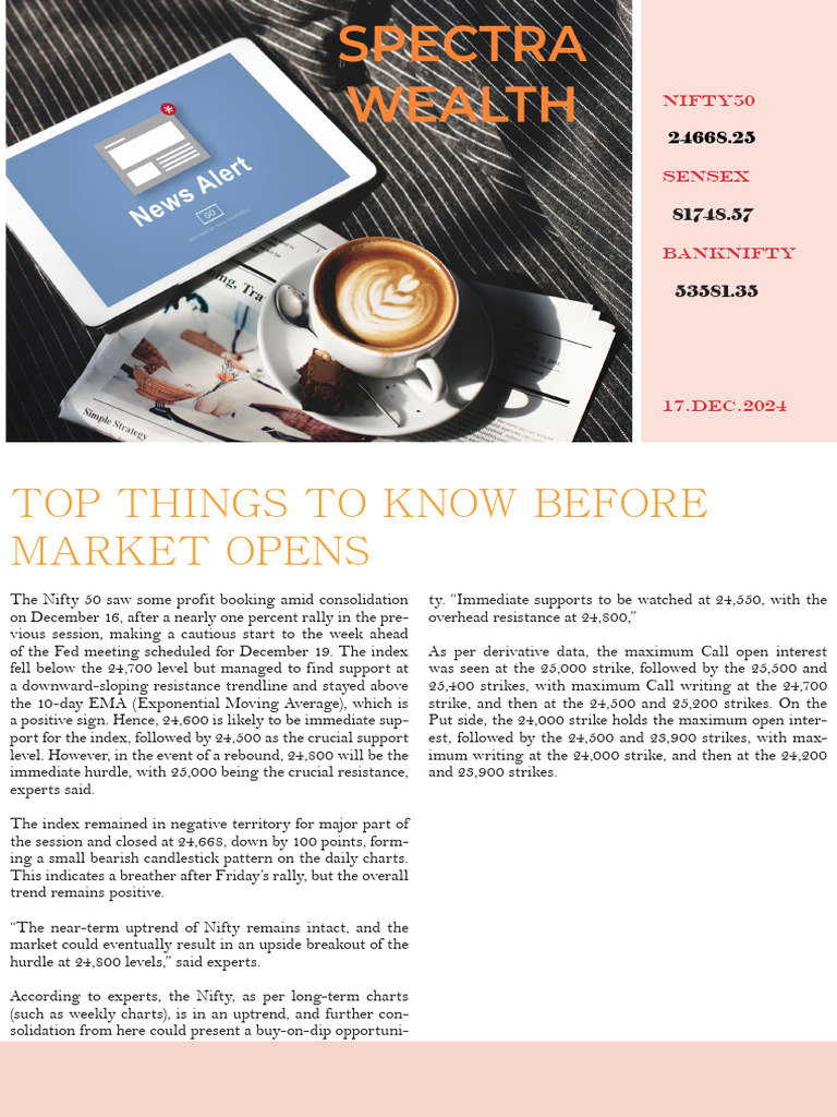 Newsletter 17 DEC | PDF | Stocks | Financial Markets