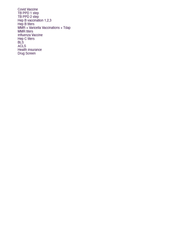 AAMC Immunization Requirements Form | PDF | Tuberculosis | Animal Diseases