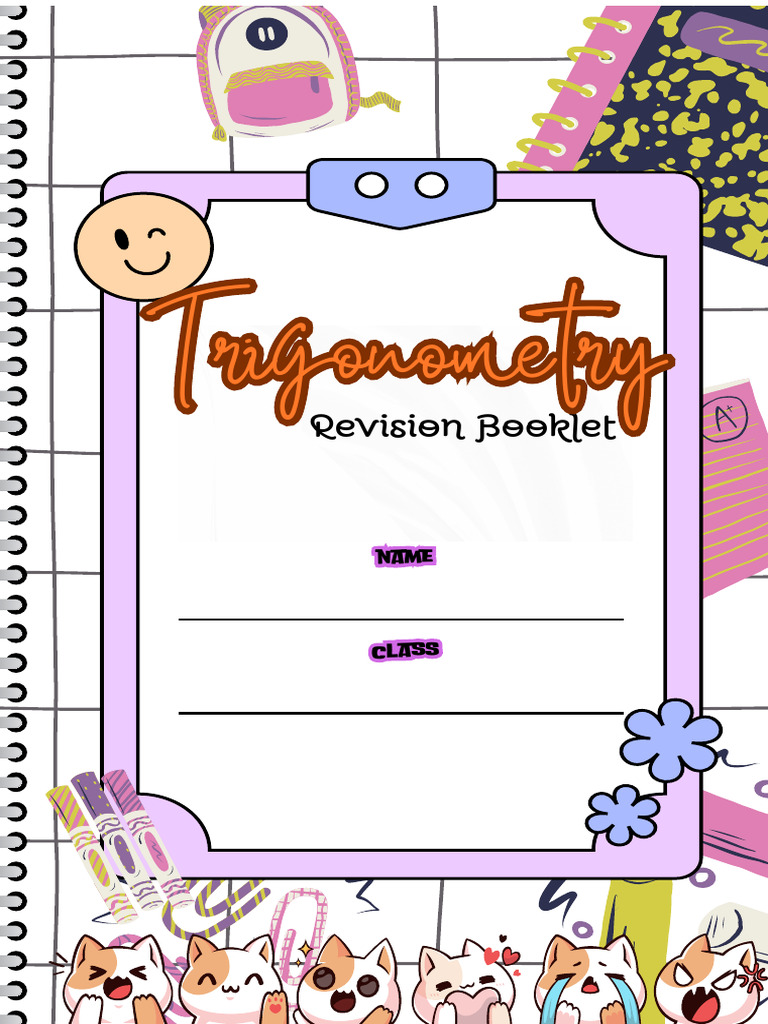 Trigonometry Revision Questions Guide | PDF | Trigonometry | Triangle ...