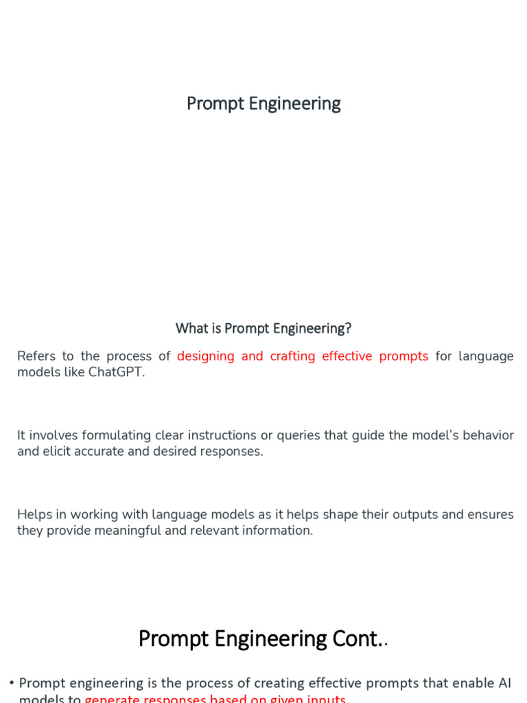 Prompt Engineering Types (1) | PDF | Computing | Applied Mathematics