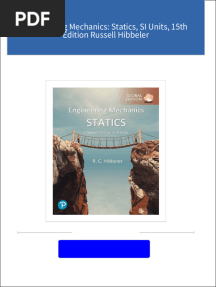 Instant Download Engineering Mechanics: Statics, SI Units, 15th Edition Russell Hibbeler PDF All Chapters
