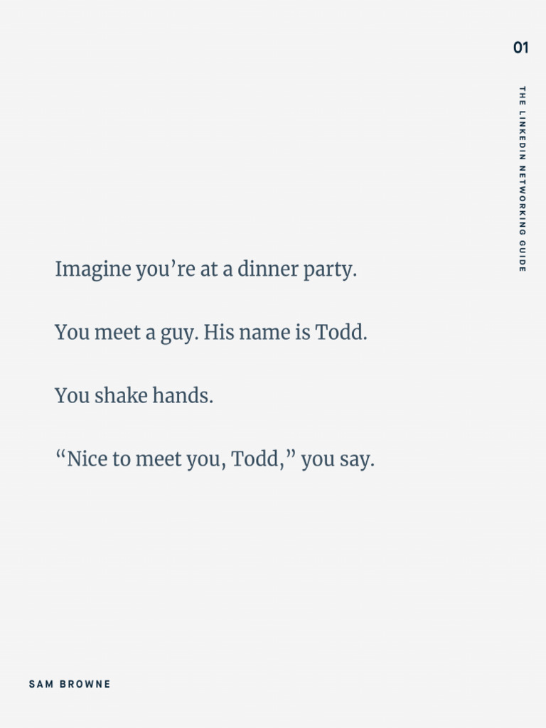 The Linkedin Networking Guide | PDF