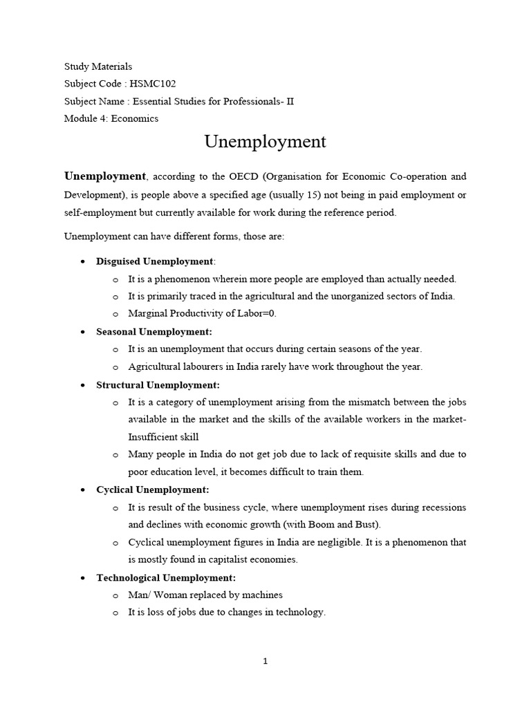 3 - Unemployment and Poverty | PDF | Unemployment | Gini Coefficient