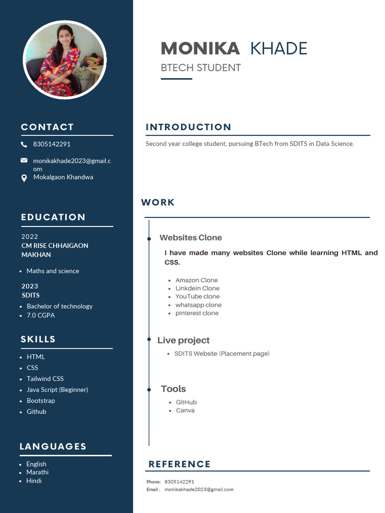 Blue Simple Professional CV Resume - 20240923 - 102644 - 0000 | PDF