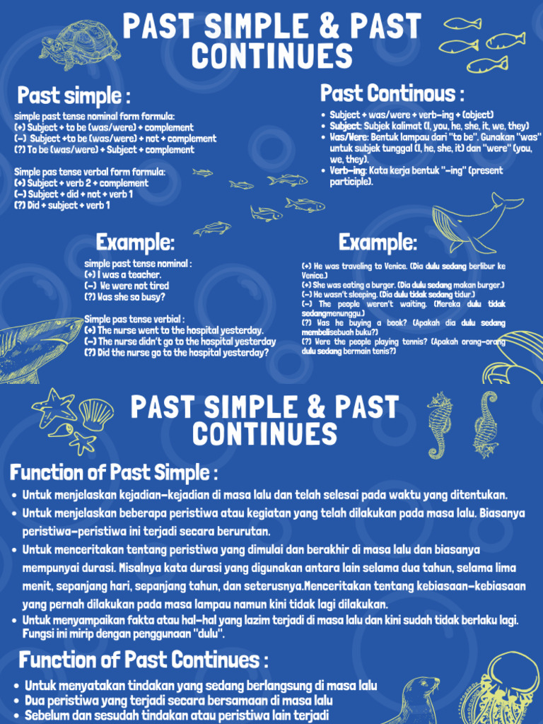 Simple Past and Continues Past | PDF