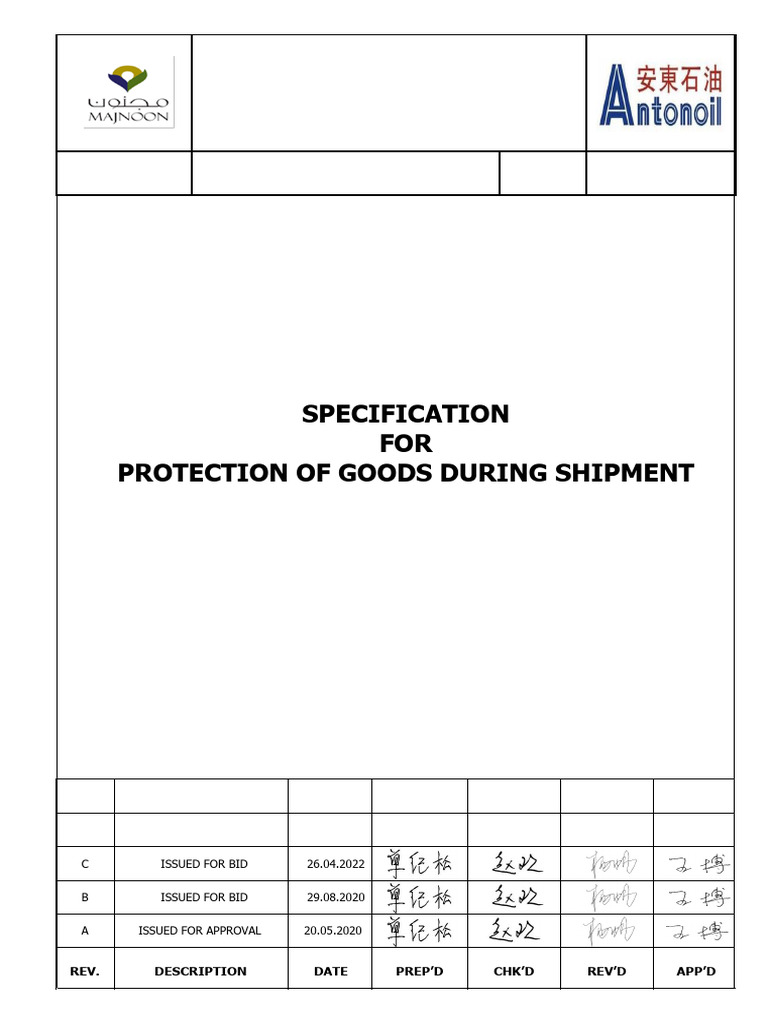 Export Packing Standards for Shipment | PDF | Cargo | Pallet
