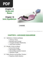 Chapter 3 Acids & Bases
