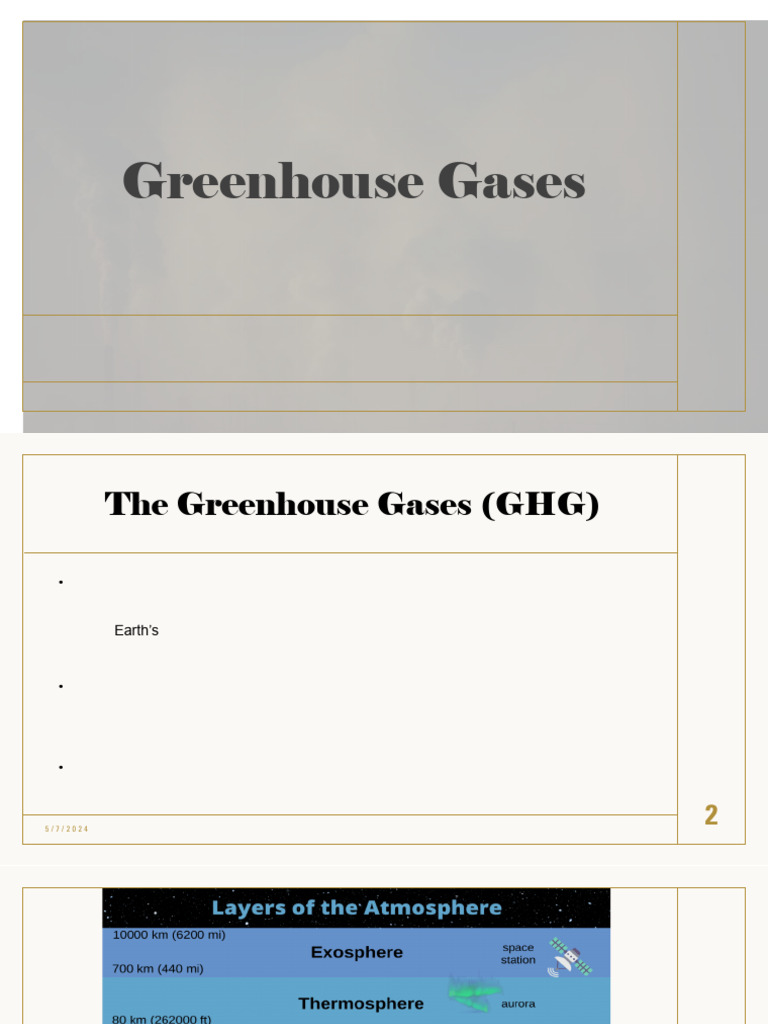 Materi 9 - Greenhouse Gases | PDF | Greenhouse Gas | Greenhouse Effect