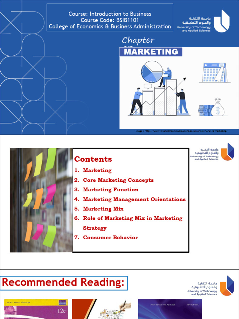 Marketing Concepts and Strategies Overview | PDF | Marketing | Consumer ...