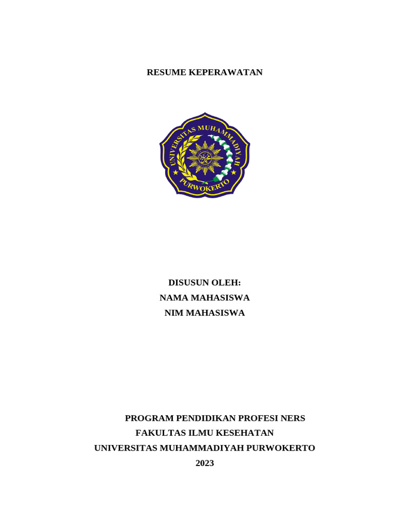 Resume Keperawatan Psikosocial 2023 | PDF