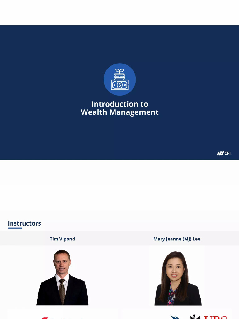 Wealth Management | PDF