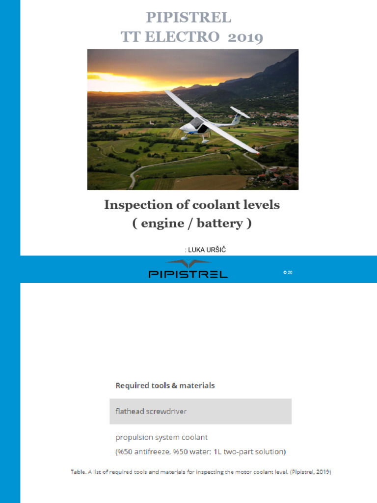 Inspection of Coolant Levels (Engine Battery) | PDF