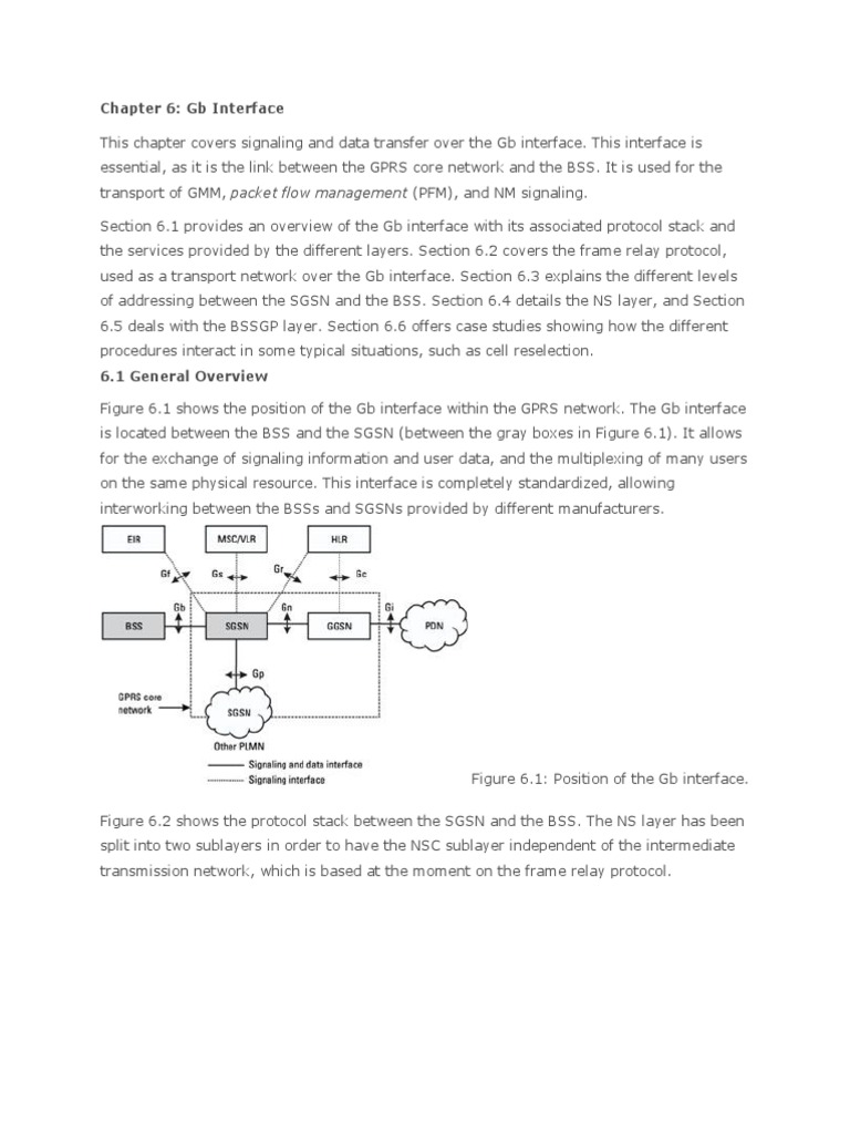 Gb Interface in GPRS Networks | PDF | Network Congestion | Computer Network