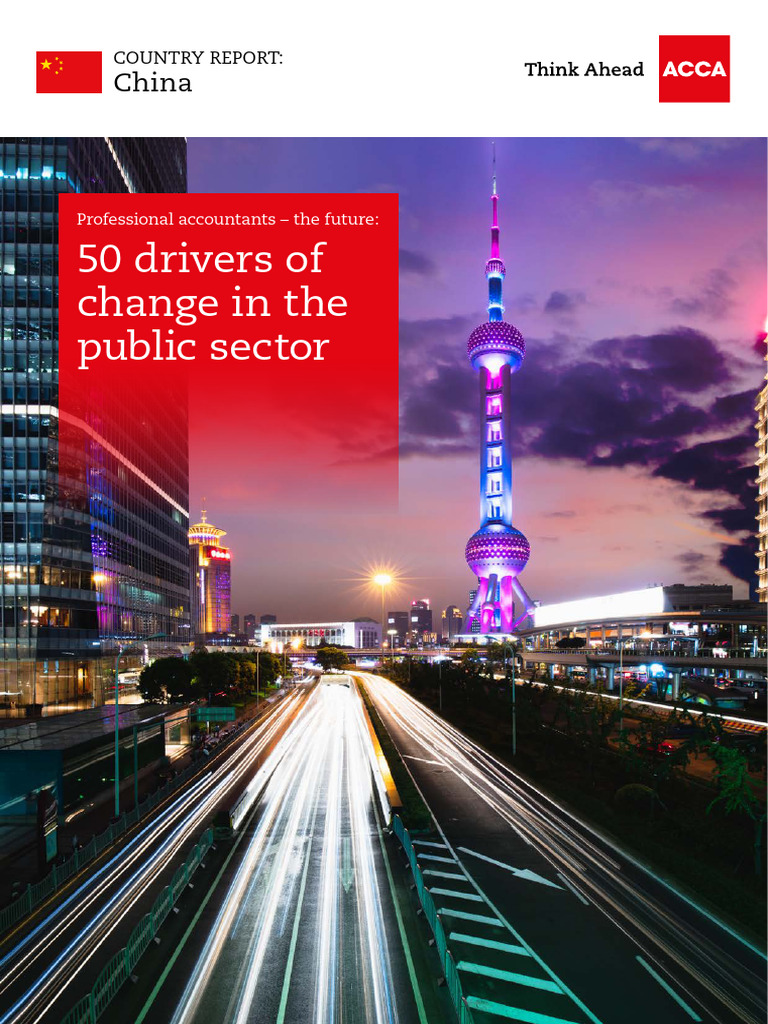 50 Drivers of Change in The Public Sector - CHINA | PDF | Economic ...