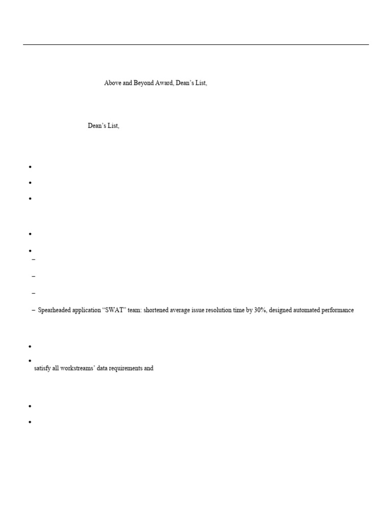 CV Example Good | PDF | Information Technology | Computing
