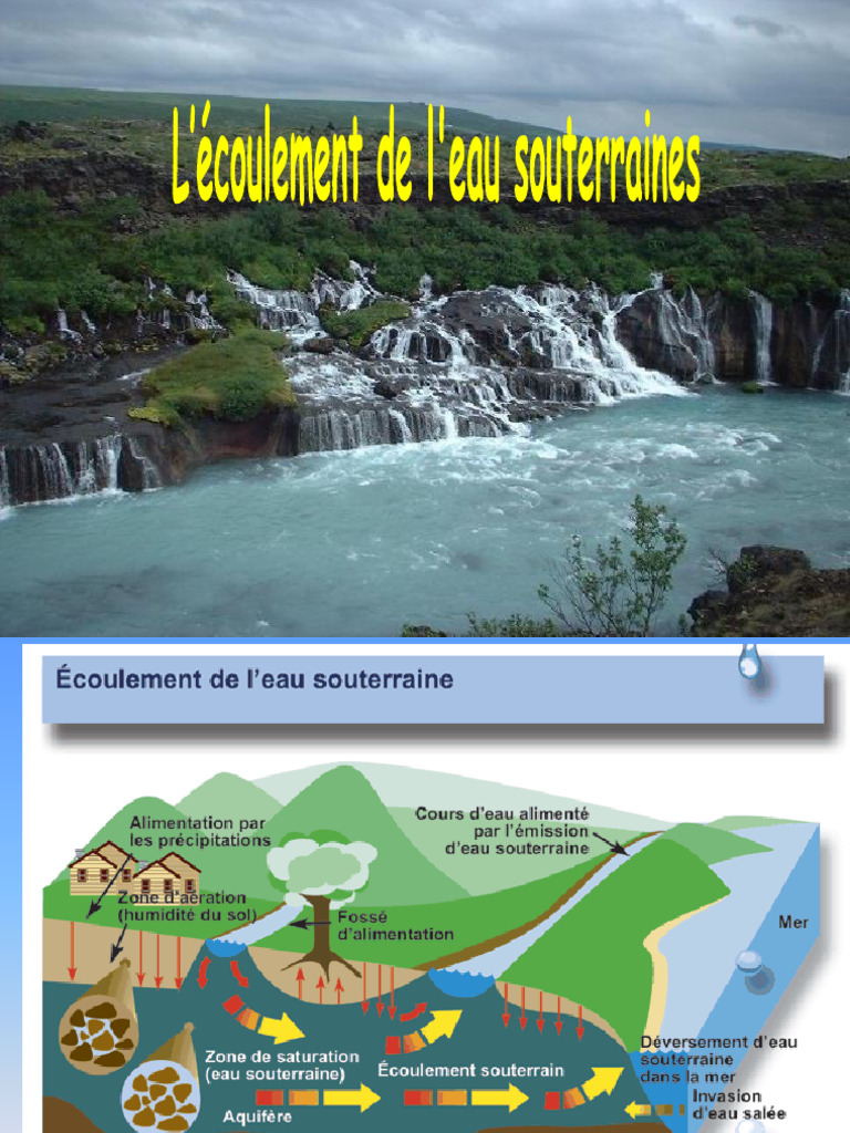 Écoulement des eaux souterraines et Darcy | PDF | Porosité | Génie chimique