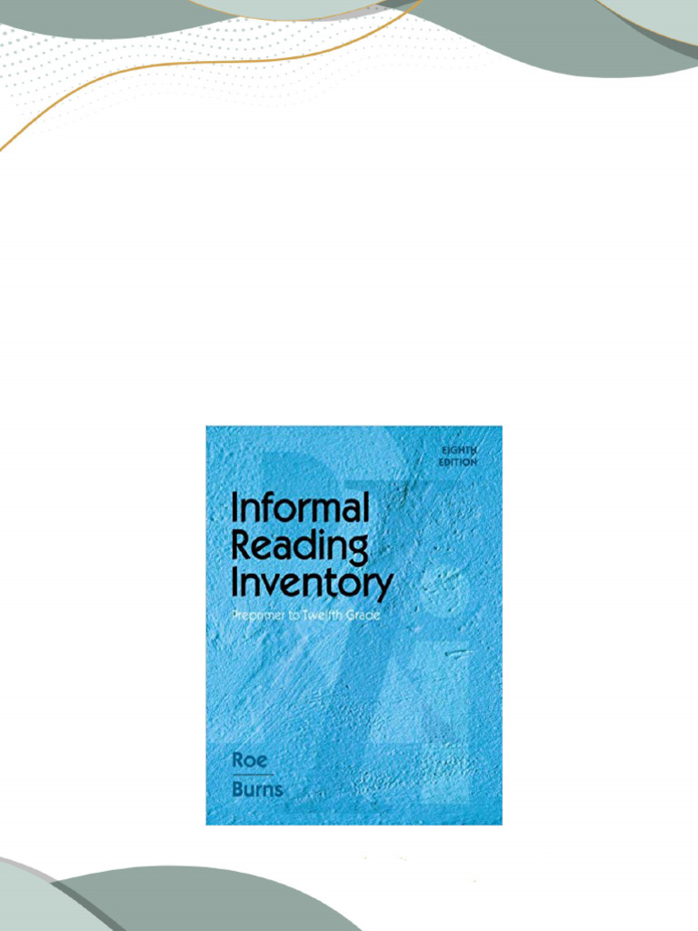 Download Complete (eBook PDF) Informal Reading Inventory: Preprimer to ...