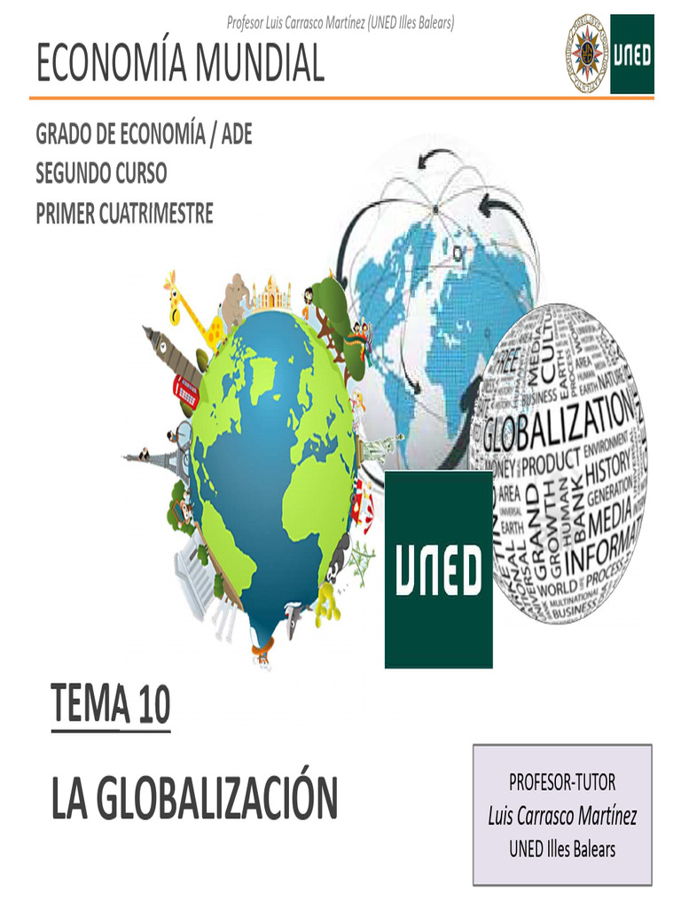 Impacto de la Globalización en Economía | PDF | Globalización | Capitalismo