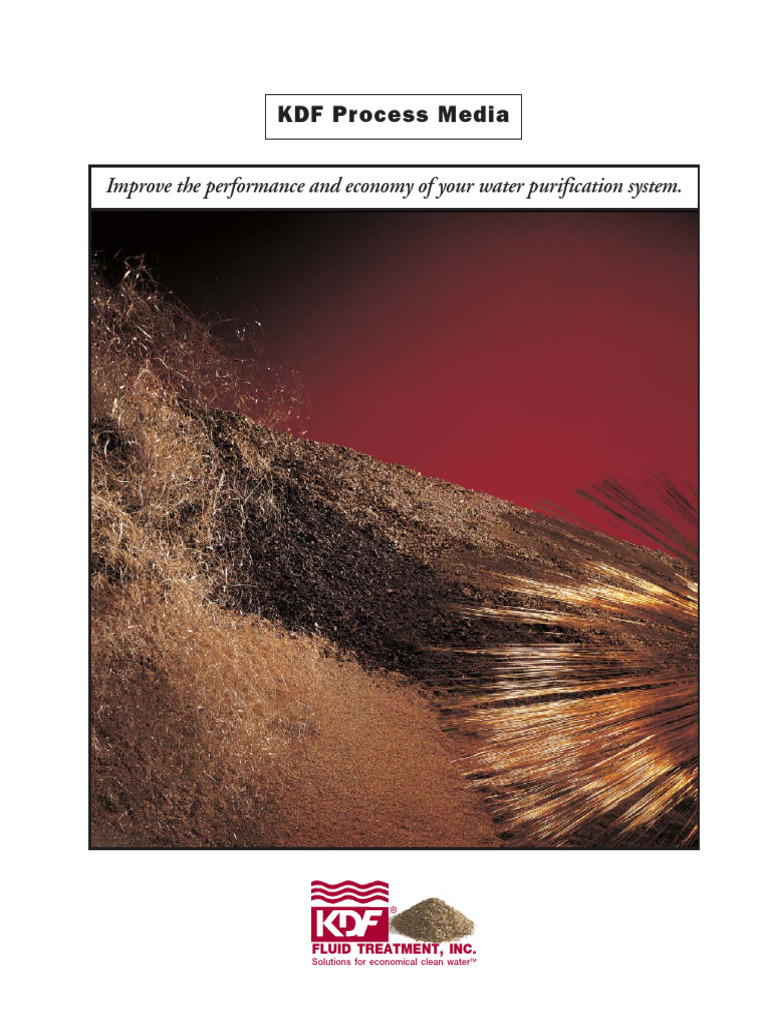 KDFProcessMedia | PDF | Water Purification | Water Treatment