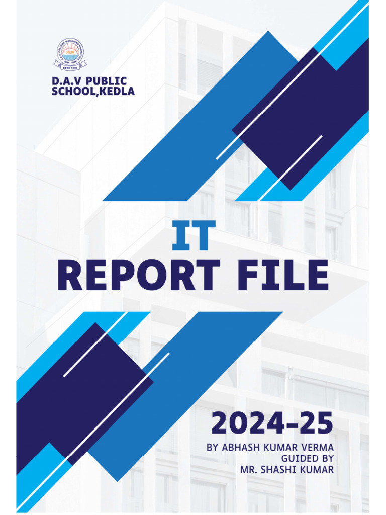 It Report File by Abhash Kumar Verma - 092827 | PDF
