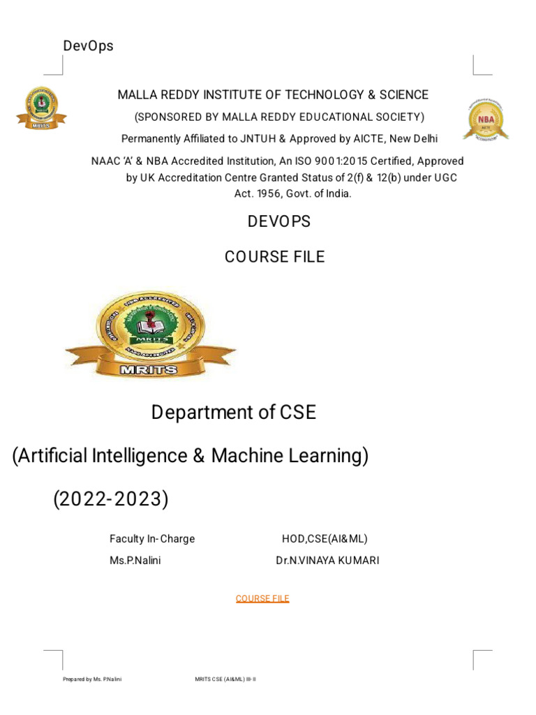 Devops Full Notes | PDF | Engineering | Science