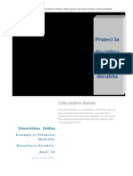 Proiect Crescatorie de Ciuperci Ecologica Din Perspectiva Dezvoltarii Durabile.