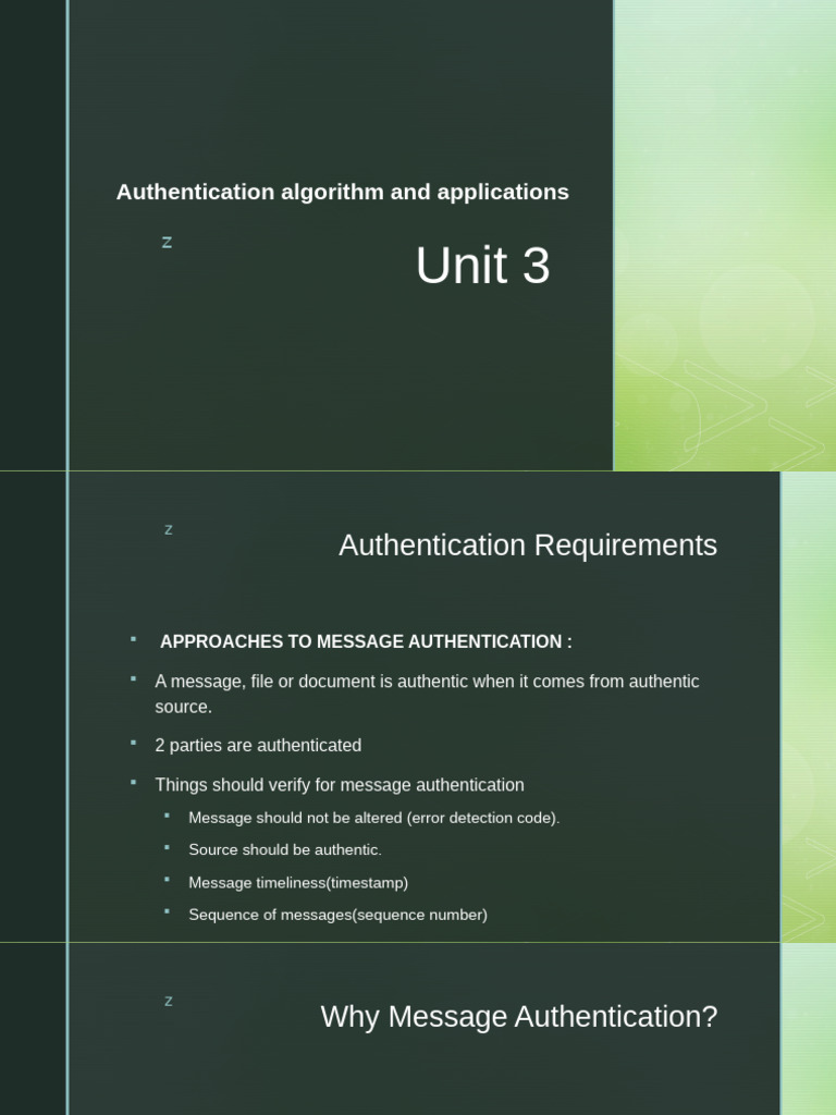 Unit3finalpptx 2023 11 29 09 05 19 | PDF | Public Key Certificate ...
