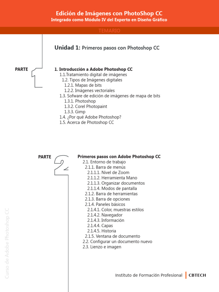 Índice de Edición en Photoshop CC | PDF | Adobe Photoshop | Software