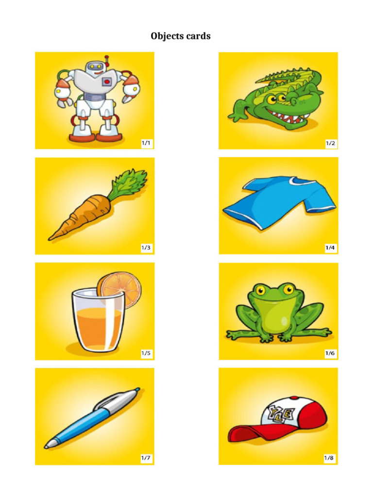 Object Cards | PDF