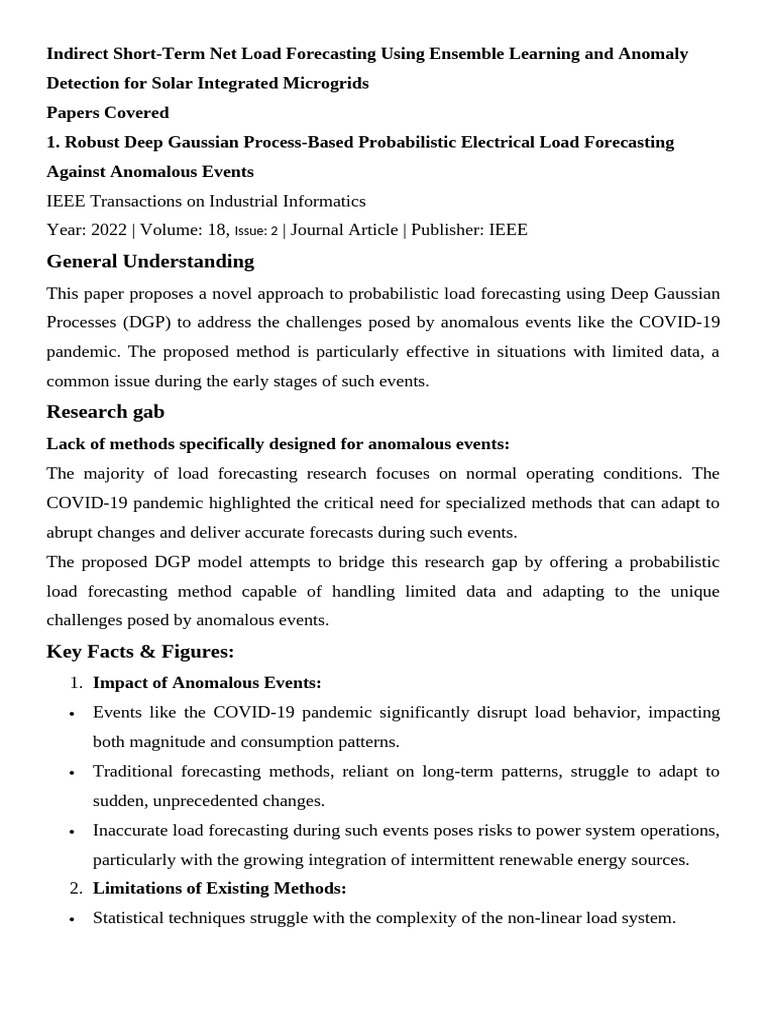 Ensemble Learning for Solar Load Forecasting | PDF | Artificial Neural ...