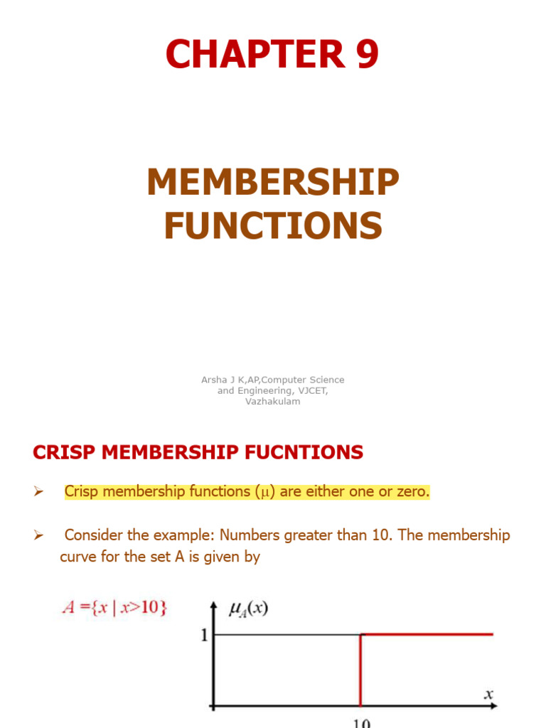 Module 4-1-1 | PDF | Function (Mathematics) | Fuzzy Logic
