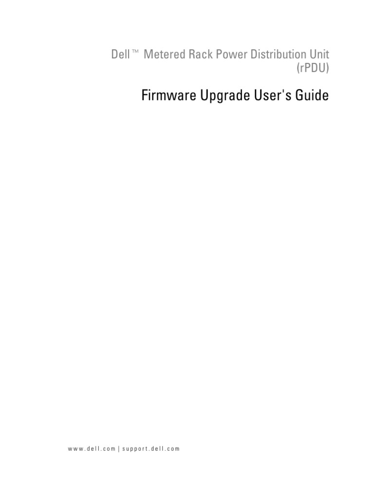 Dell-Metered-Pdu - Users Guide5 - En-Us | PDF | Computer Network ...