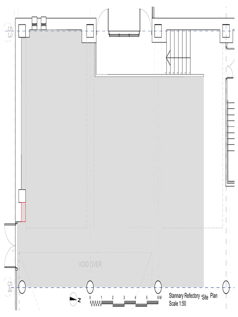IDO110 - Week 4 - Drawing Task - Stannary Refectory Existing Plan | PDF