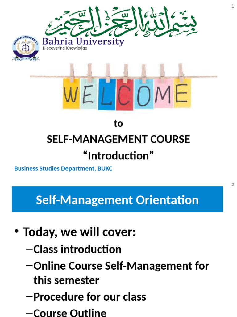 Lecture 1 Introduction of Course 1 22032022 095118am | PDF | Learning ...