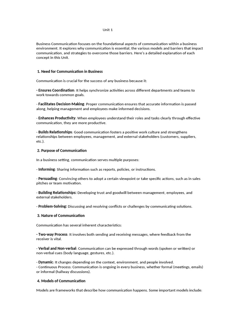 Business Communication New DOCX Document | PDF | Communication ...