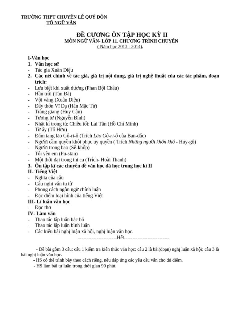 CƯƠNG 11 - hkII | PDF
